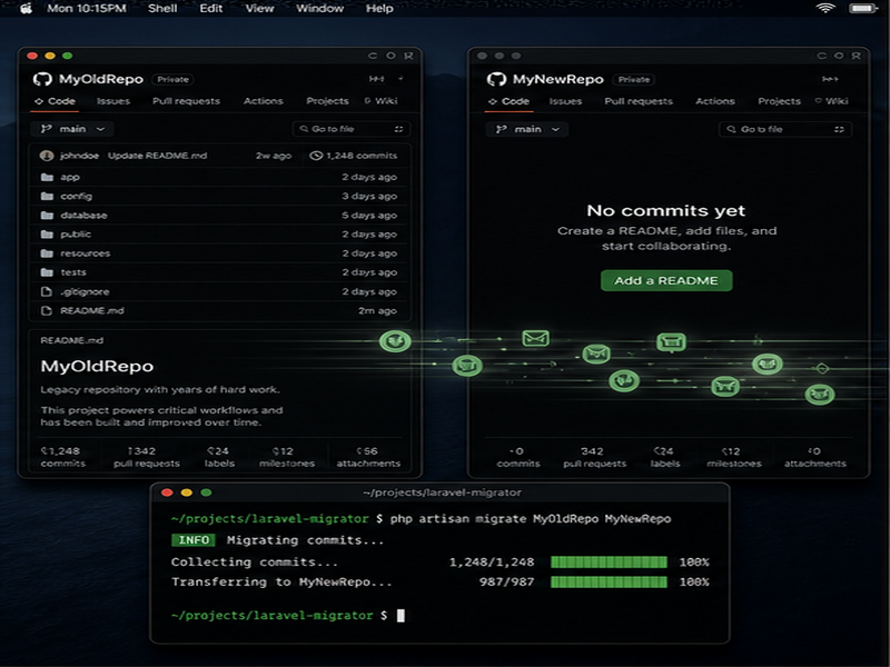 GitHub Repository Migrator